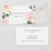 Alle professionals Botanische bloemen Visitekaartje (Voorkant / Achterkant)