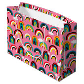 Alle Rainbows Gift Bag Groot Cadeauzakje (Achterkant Gekanteld)