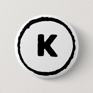 Alle rechten omgekeerd ronde button 5,7 cm