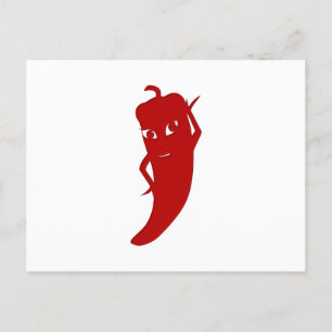 Alle Red Hot Pepper Diva Briefkaart