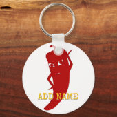 Alle Red Hot Pepper Diva Sleutelhanger (Achterkant)