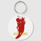 Alle Red Hot Pepper Diva Sleutelhanger (Achterkant)
