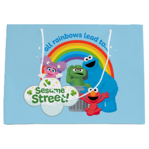 Alle regenbogen leiden naar Sesamstraat Groot Cadeauzakje