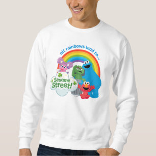 Alle regenbogen leiden naar Sesamstraat Trui