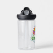 Alle regenbogen leiden naar Sesamstraat Waterfles (Voorkant)