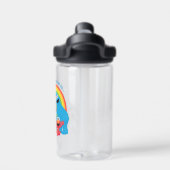 Alle regenbogen leiden naar Sesamstraat Waterfles (Achterkant)