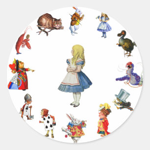 ALLE ROND ALICE RONDE STICKER