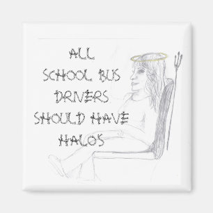 ALLE SCHOOLBUS-BESTUURDERS MOETEN ... MAGNEET