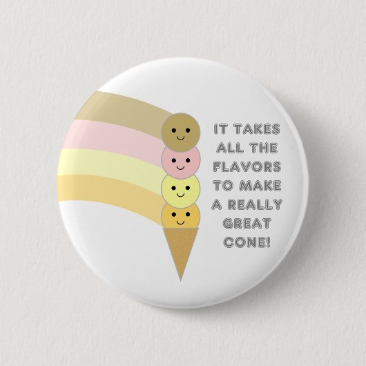 Alle smaken Button (Voorkant)