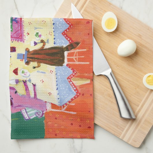 Alle soorten Toast op een handdoek (Quarter Fold)