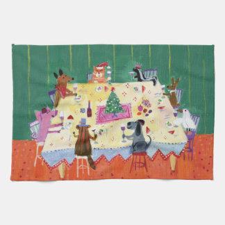 Alle soorten Toast op een handdoek