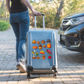 Alle soorten voedsel sticker (Koffer Insitu)