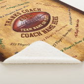 Alle speler, Team, de Blanket van het Football van Sherpa Deken (3/4)