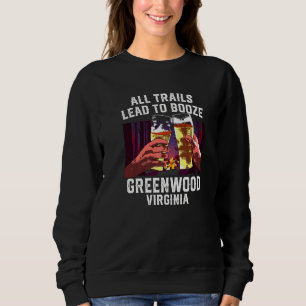 Alle sporen leiden tot het Booze Greenwood Camping Trui