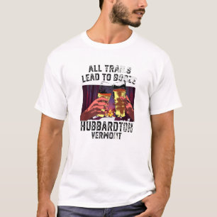 Alle sporen leiden tot het Booze Hubbardton Campin T-shirt