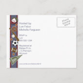 Alle Sport Baby shower Sjabloon (Achterkant)