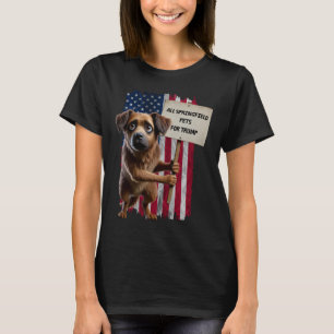 Alle Springfield Hond voor Trump Ze Eten Honden Sp T-shirt