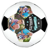 Alle Star Abuelito | Aangepaste foto op opa Voetbal (Gedraaid)