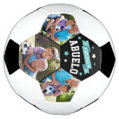 Alle Star Abuelo | Aangepaste foto op opa Voetbal (Gedraaid)