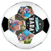 Alle Star Baba | Aangepaste foto op opa Voetbal (Gedraaid)