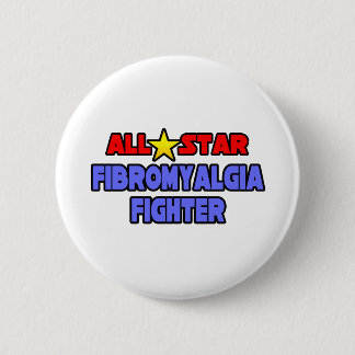 Alle Star Fibromyalgia Fighter Ronde Button 5,7 Cm