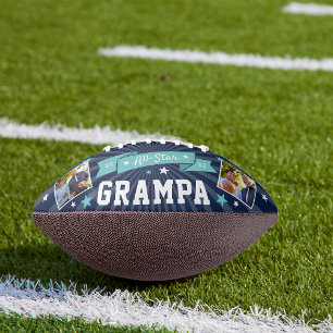 Alle Star Grampa Aangepaste foto op opa American Football