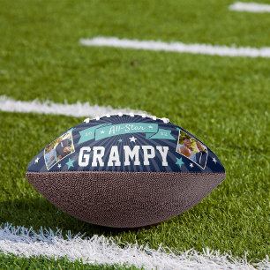 Alle Star Grampy Aangepaste foto op opa American Football