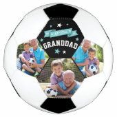 Alle Star Granddad | Aangepaste foto op opa Voetbal (Voorkant)