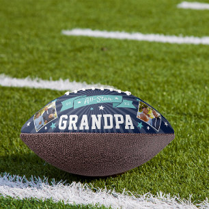 Alle Star Grandpa   Aangepaste foto American Football