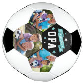 Alle Star Opa | Aangepaste foto op opa Voetbal (Gedraaid)