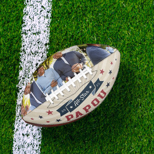 Alle Star Papou Aangepaste foto op opa American Football