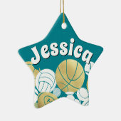 Alle Star-poorten Keramisch Ornament (Rechts)