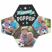 Alle Star Poppop | Aangepaste foto op opa Voetbal (Enkel)