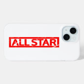 Alle sterren Stamp Case-Mate iPhone Case (Achterkant (horizontaal))