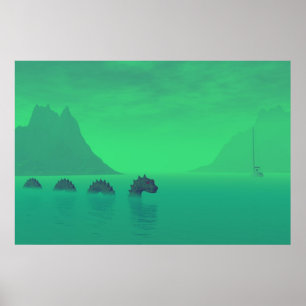 "Alle stilte in de Loch" Poster
