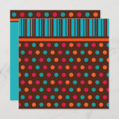 Alle Stippen Uitnodigingen (Voorkant / Achterkant)