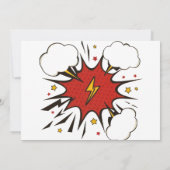 Alle Superhelden Comic Kids Verjaardag Kaart (Achterkant)