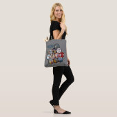 Alle symfonieButtonnen Middelgroot Tas (Op model)