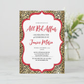 Alle uitnodiging van de Rode Partij van de Aarde v (Staand voorkant)