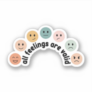 Alle veren zijn geldig, Kinder Therapist Sticker