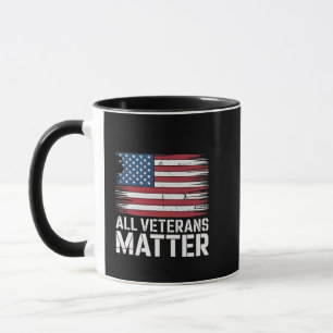 Alle Veteran Matter Amerikaanse 4 juli Patriottisc Mok