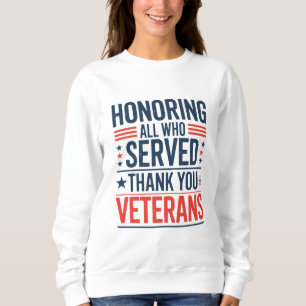 Alle veteranen bedankt Veteranendag Trui