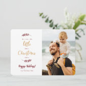 Alle voor de kleine Kinder kerstkaart (Staand voorkant)