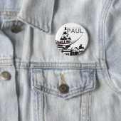 Alle voor Paul - Courthouse Button (In situ)