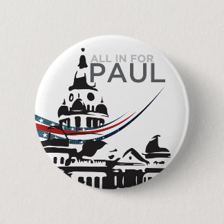 Alle voor Paul - Courthouse Button