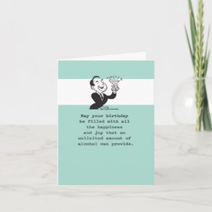 Alle vreugde & geluk die Alcohol kan bieden Kaart