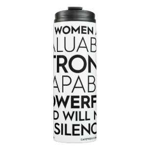 Alle vrouwen zijn trommel thermosbeker