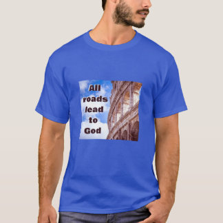 Alle wegen (donker) T-shirt