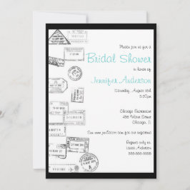 Alle wegen leidden me naar u toe - Bridal Shower U Kaart