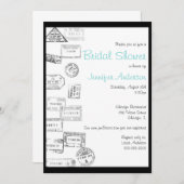 Alle wegen leidden me naar u toe - Bridal Shower U Kaart (Voorkant / Achterkant)